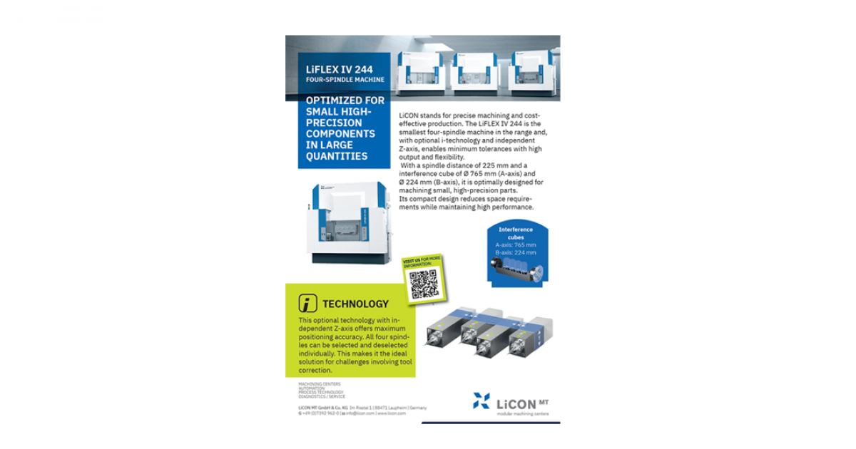 Flyer LiFLEX IV 244 | LiCON