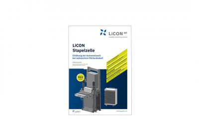 Vorschau Titel Flyer LiCON Stapelzelle
