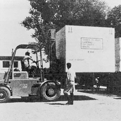 Historische Aufnahme des Unternehmens LiCON aus dem Jahr 1960